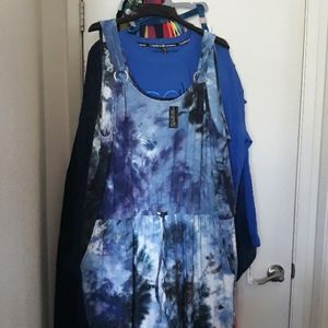 Tie dyed jumpsuit